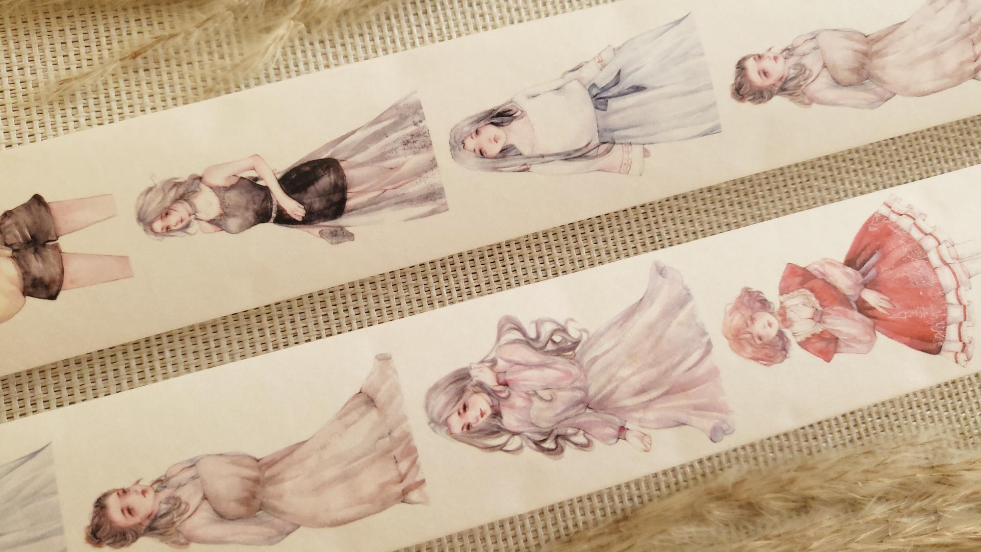 Design Washi Tape Mädchen